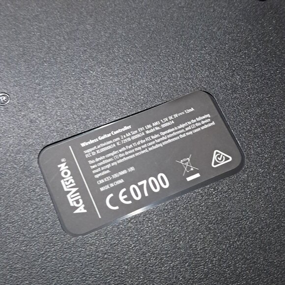 Guitar Hero Live Wireless Guitar Controller 0000654 Black XBOX Playstation READ - Picture 11 of 16